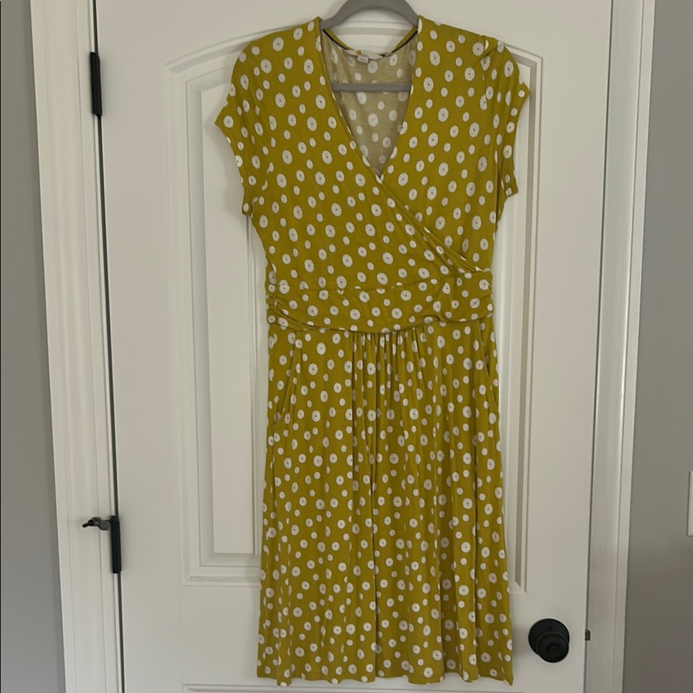 Boden Yellow Gold Dress